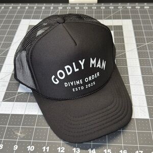 Brand New OTTO Black Trucker Cap